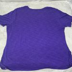 Just My Size  Purple Patterned Short Sleeve Tee Photo 5