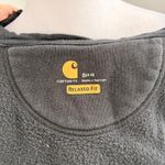 Carhartt Distressed Ripped Black Zip Up Hoodie Size Women's Small Holes Torn Photo 6