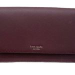 Kate Spade Maroon Crossbody Bag with Gold Chain Strap Photo 8