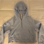Lululemon  Blue Scuba Hoodie Half-Zip Oversized M/L Photo 0