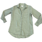 Sigrid Olsen  Women’s Top Small 100 % Linen Button Up Photo 0