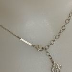 Kendra Scott Ever Dichroic Gold Necklace Pink Glass Photo 3