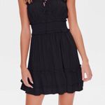 Forever 21  - Black Ruffle Trim Mini Dress - BNWT 🖤 Photo 0
