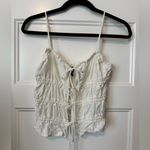Divided H&M Linen Blend Crop Top Size
Extra Small Photo 1