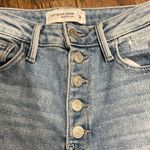 Just Black Denim the frayed button straight jeans Photo 2