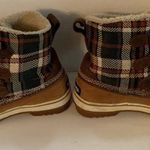 Sorel Boots Women’s size 7 Brown Plaid Warm Comfortable RARE HTF Photo 13