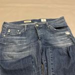 AG Adriano Goldschmied AG Adriano G Women's Blue Stilt Rollup Cigarette Jeans Size 32 Distressed Photo 1