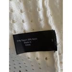 Lane Bryant Open Cardigan Sweater Plus 18 20 Cold Shoulder off white excellent Photo 7