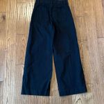 J.Crew Sydney black wide leg crop jeans size 4tall Photo 9