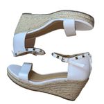 Esprit  Romy White Open Toe Platform Espadrille Shoes Photo 6