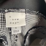 A New Day  Black Checkered Skinny Stretch Pants Size 6 Photo 6