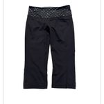 Lululemon womens Gather & Crow yoga crop pants black size 10 Photo 3