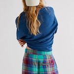 Free People NWOT  Isla Plaid Shorts w/Pockets SZ-4 Photo 2