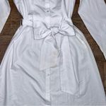 Stradivarius Stradivarious Button Down Bow Belted Dress Photo 10