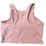 Athleta Pastel Pink Conscious Crop Racerback Low Impact Workout Top Size Small Photo 1