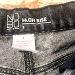 No Boundaries Black Distressed Denim Shorts Size 3 Photo 5