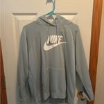 Nike Women’s Light Blue Pullover Hoodie Photo 0