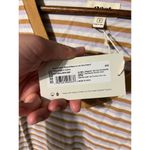 Pact  100% Organic Cotton V Neck Softspun Tank Dress In SoHo Stripe Sz Small NWT Photo 1