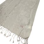 Original Cashmere Scarf from Jerusalem 68” x 27” Cream Colored NWT Photo 2