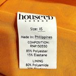 House Of CB Julianna Strapless Ruched Corset Dress Women's XS Orange NWOT Photo 5