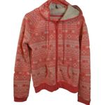 Undiz Coral Pink Hoodie Jacket & Short Set Size: L Size L Photo 1