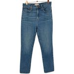 Madewell  Women's High Rise Slim Boy Jeans Blue Denim Size 26 Casual Photo 4