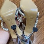 Mach & Mach  Diamond of Elizabeth Imitation Pearl Pointed Toe Mule size 39.5 Photo 4