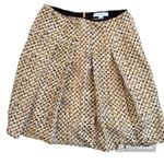 Banana Republic  Silk Mini Skirt Yellow Gold 0 petite Photo 0