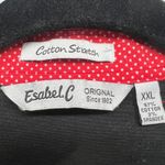 Esabel C. Womens Classic Core Workwear Office Academia Timeless Shirt Size XXL Black Photo 1