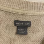 Aerie Oversized Desert Leopard Print Crewneck Pullover Sweatshirt Photo 4