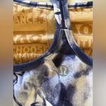 Lululemon Power Y Tank Ink Blot White Deep Indigo Size 8 Photo 5