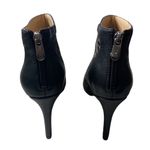 Adrienne Vittadini Nyla calf hair leopard print high heel booties size 7.5 Photo 4