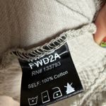 POL  Anthropologie Plaid L Gray  Wash Short Sleeve Thermal Tunic Top Shirt peplum Photo 9