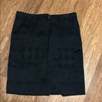 Burberry  Black Shadow Check Plaid Skirt size US 4 Photo 1