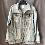 LuLaRoe  Two Toned Denim Jacket Large Photo 0