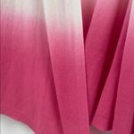 Chico's  Vibrant Orange, White and Pink Ombre Knit Long Sleeve Cardigan. Size XL Photo 5