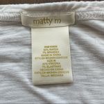 matty m  3/4 length sleeve white top Photo 4