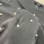 Forever 21 : Gun Metal Gray Pearl Cropped Tee Photo 3