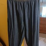 Willow ridge Elastic waist Ribbon Trim Jeans L VTG Blue Size 30 Photo 0