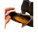 Lucky Brand LP-Ponic Women's Black Leather Ankle Boots Size 7.5 With Side Zipper Photo 4