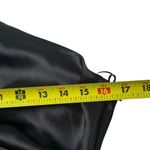 Rachel Zoe  Black Sayin Lined Ruched Midi Shift Dress Women Size 6 | 40-19 Photo 4