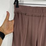 Peace Love World Lounge Pants Bell Bottoms Drawstring Casual Comfy XXSP Brown Photo 6