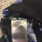 We Wore What  Floral Sports Bra - Black and Blue Photo 2