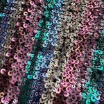 Lovers + Friends  Sequin Double Spaghetti Strap Mini Dress Multicolor Size Large Photo 4