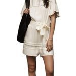 Anthropologie Mare Mare x - NWT Tie-Waist Romper Sz M Photo 1