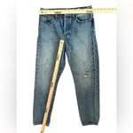 Levi's Levi’s Jeans Women’s Wedgie Icon Ankle‎ White Oak Denim Distressed Button Fly 28 Photo 4