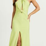 Showpo Amalie The Label Dress  Green Dress Photo 2