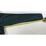 J.Crew  Women's Corduroy Pants Size 32 Green High-Rise Toothpick Pockets Photo 3