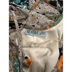 Tiana B  White Size Small Floral Knee Length Sleeveless Dress Photo 4