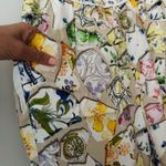 Anthropologie Maeve The Brooklin Printed Wide-Leg Pull-On Pants,Size S Photo 6